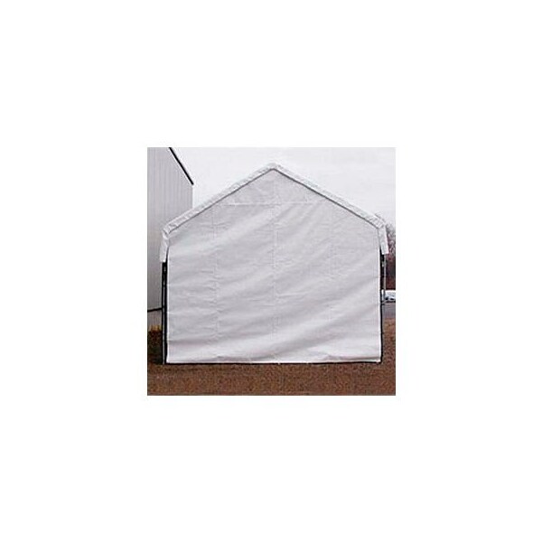 Clearspan Daddy Long Legs Gable End 16'W White 16RV10GEW10 - main
